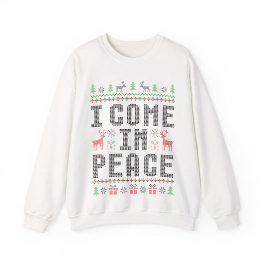 I Come In Peace Christmas Sweater