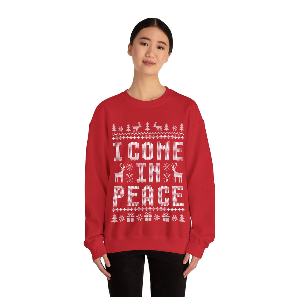 I Come In Peace Christmas Sweater