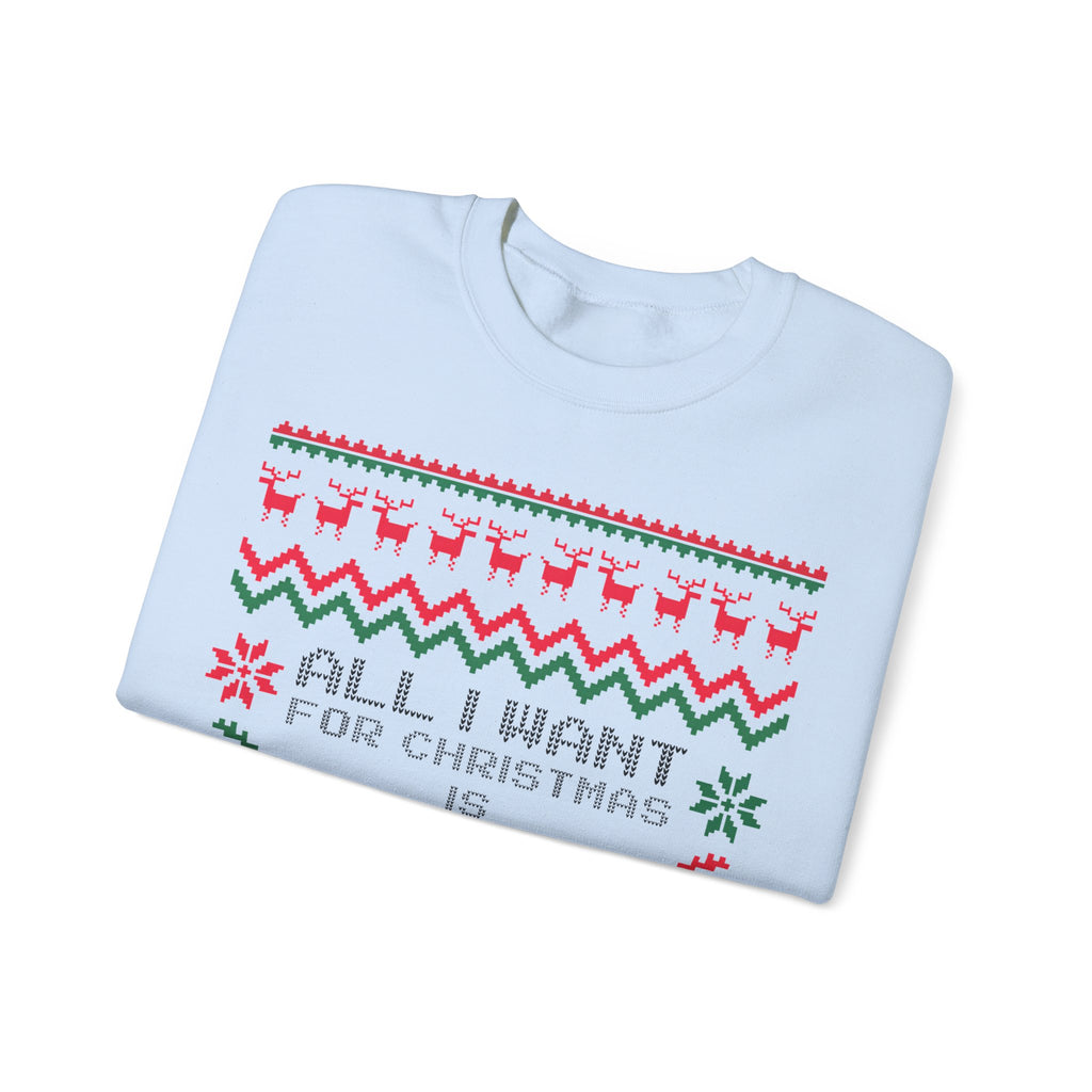 All I Want For Christmas Is PTO Sweater