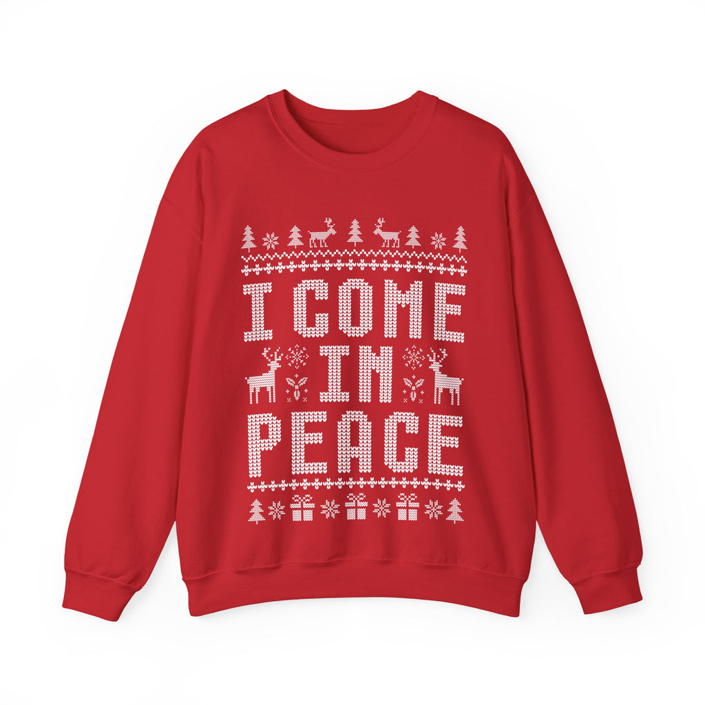 I Come In Peace Christmas Sweater