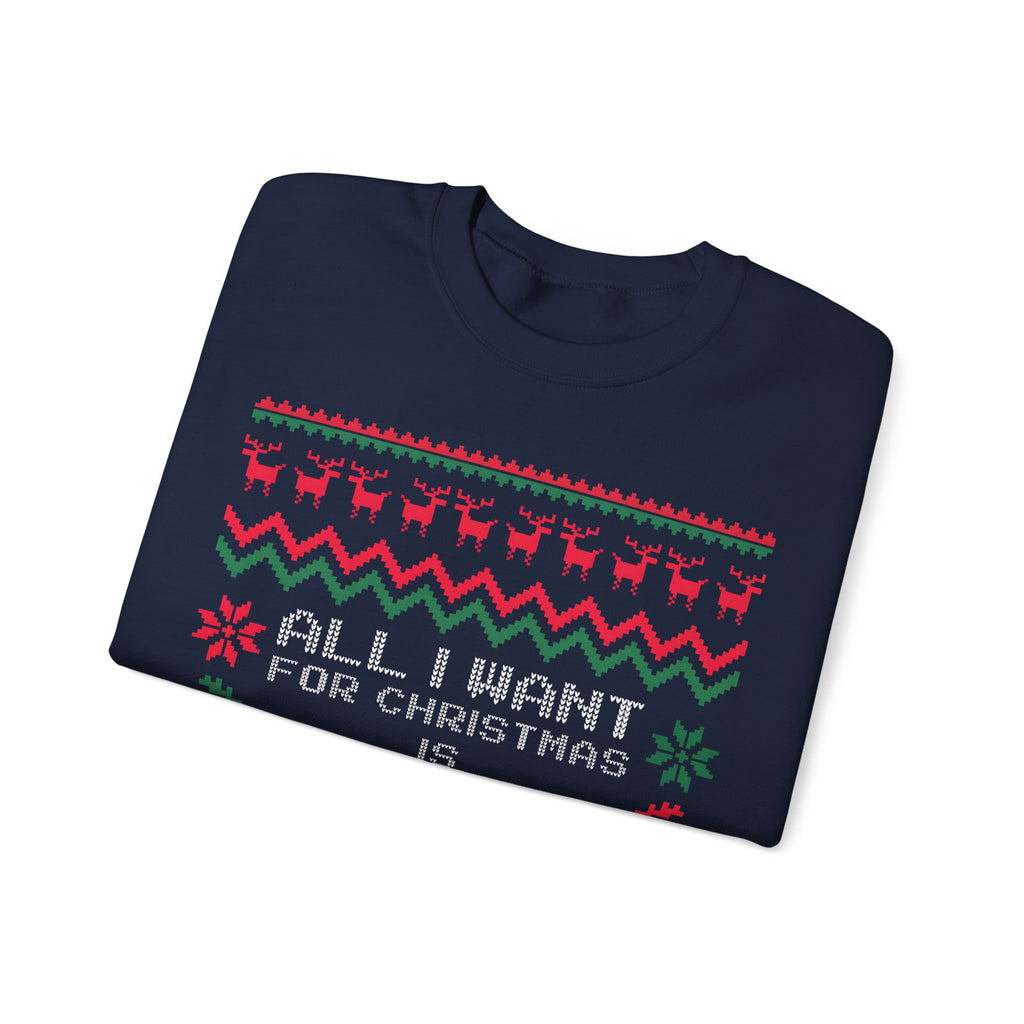 All I Want For Christmas Is PTO Sweater