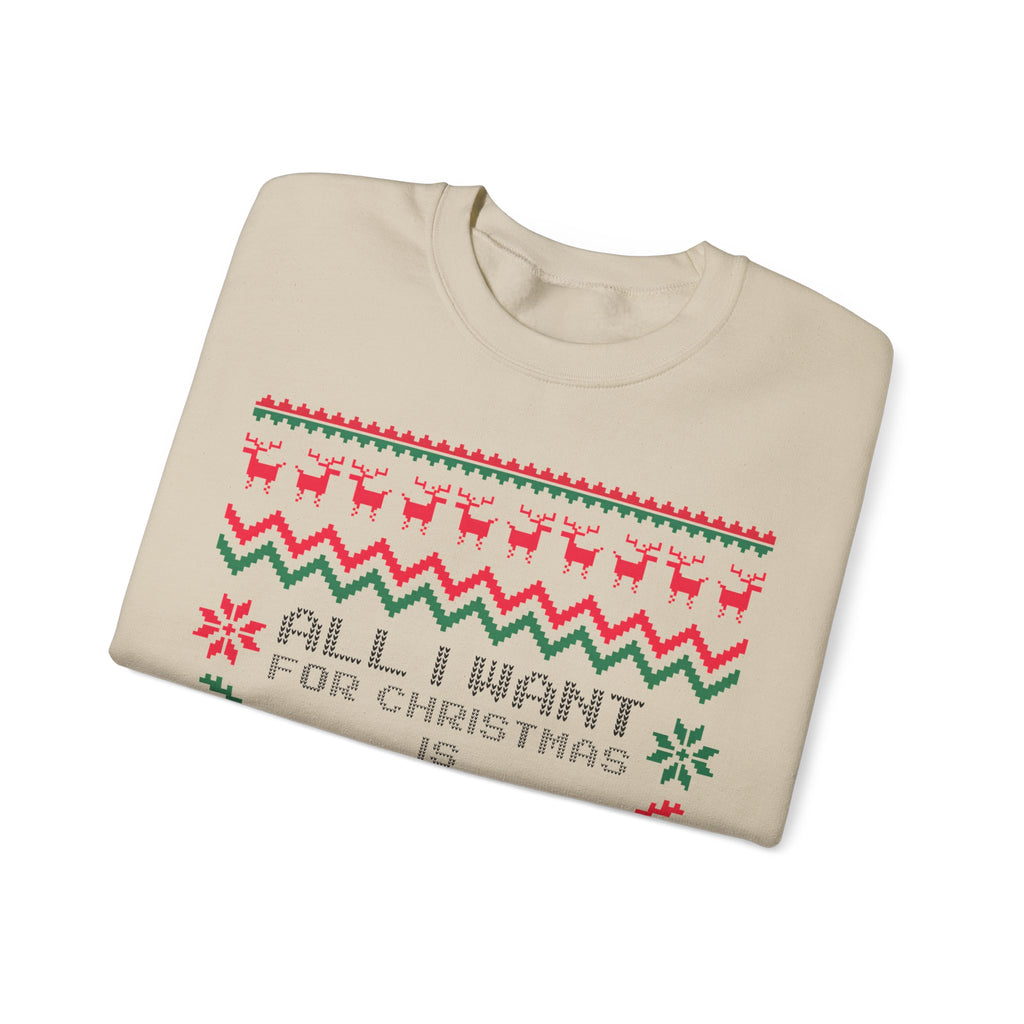 All I Want For Christmas Is PTO Sweater