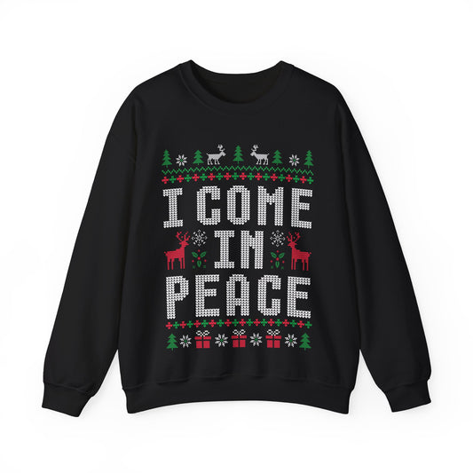 I Come In Peace Christmas Sweater