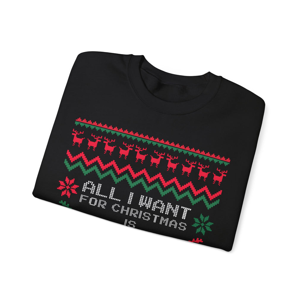 All I Want For Christmas Is PTO Sweater
