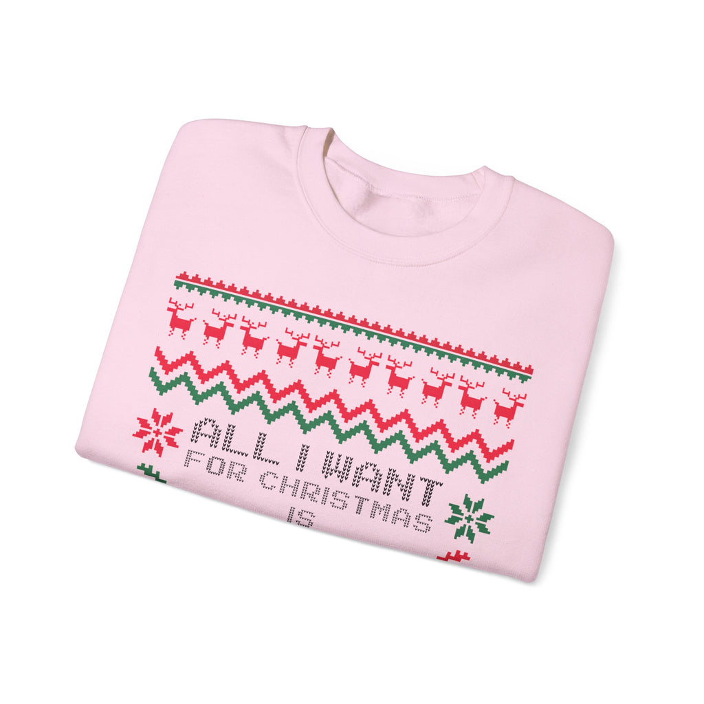 All I Want For Christmas Is PTO Sweater