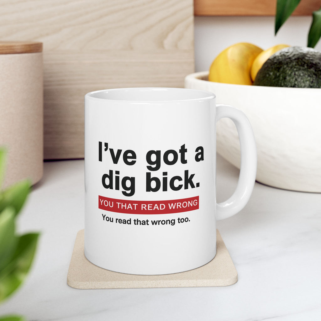 The Dig Bick Mug