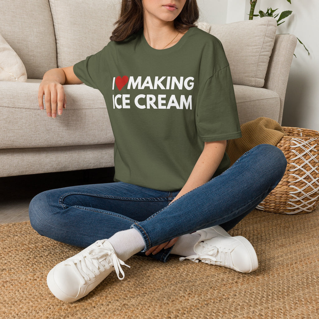 I Love Making Ice Cream Tee