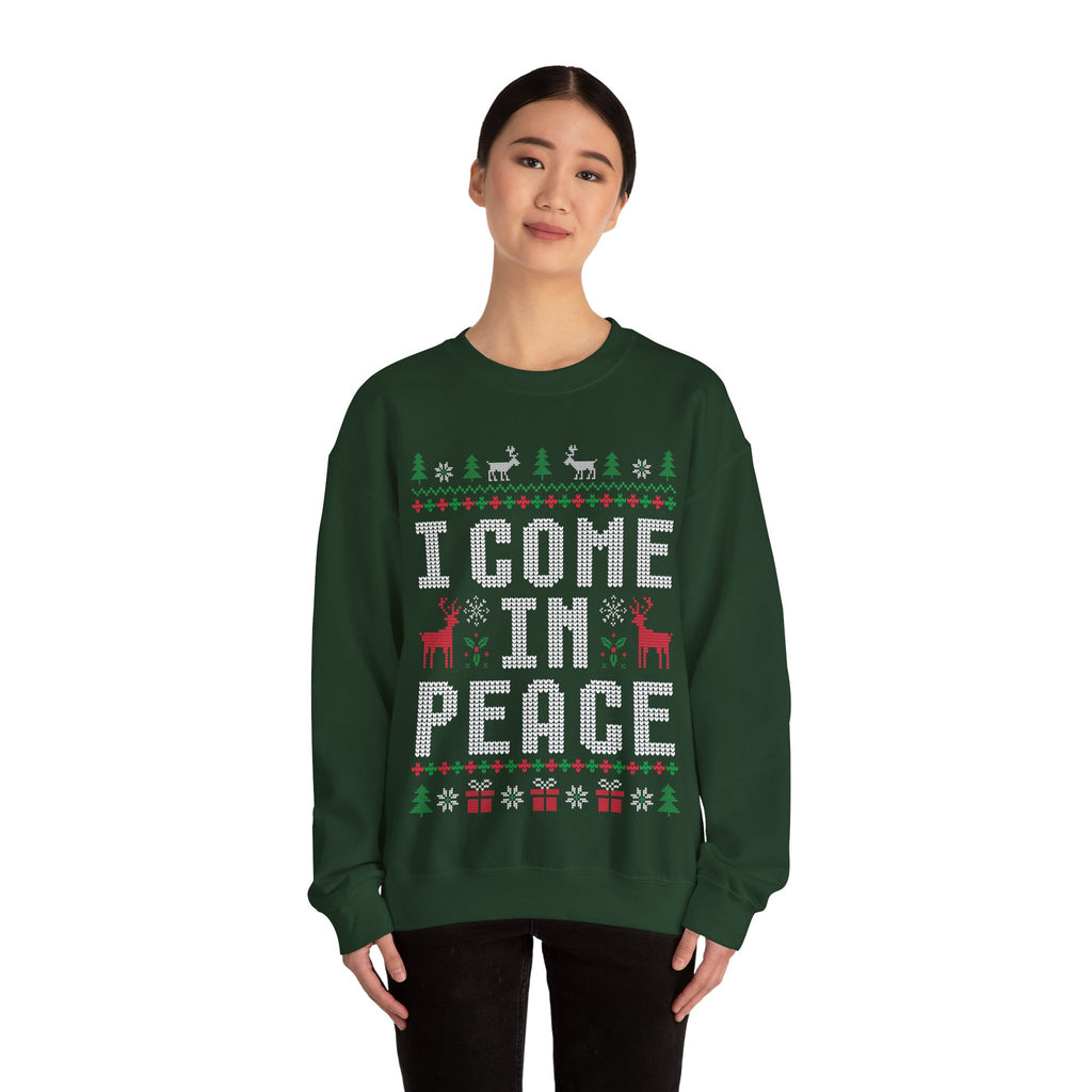I Come In Peace Christmas Sweater