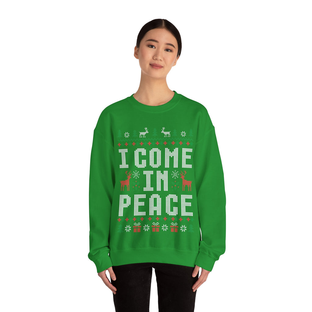 I Come In Peace Christmas Sweater