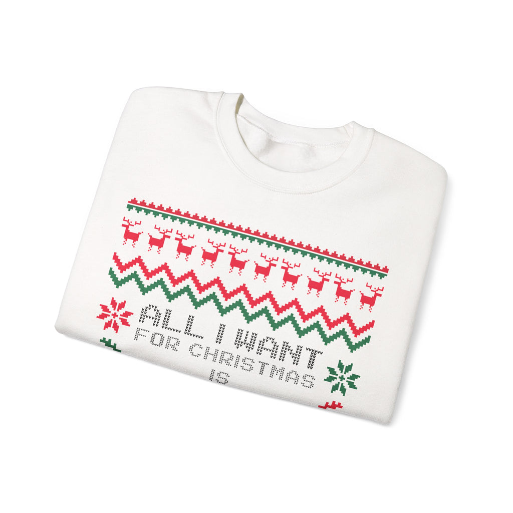 All I Want For Christmas Is PTO Sweater