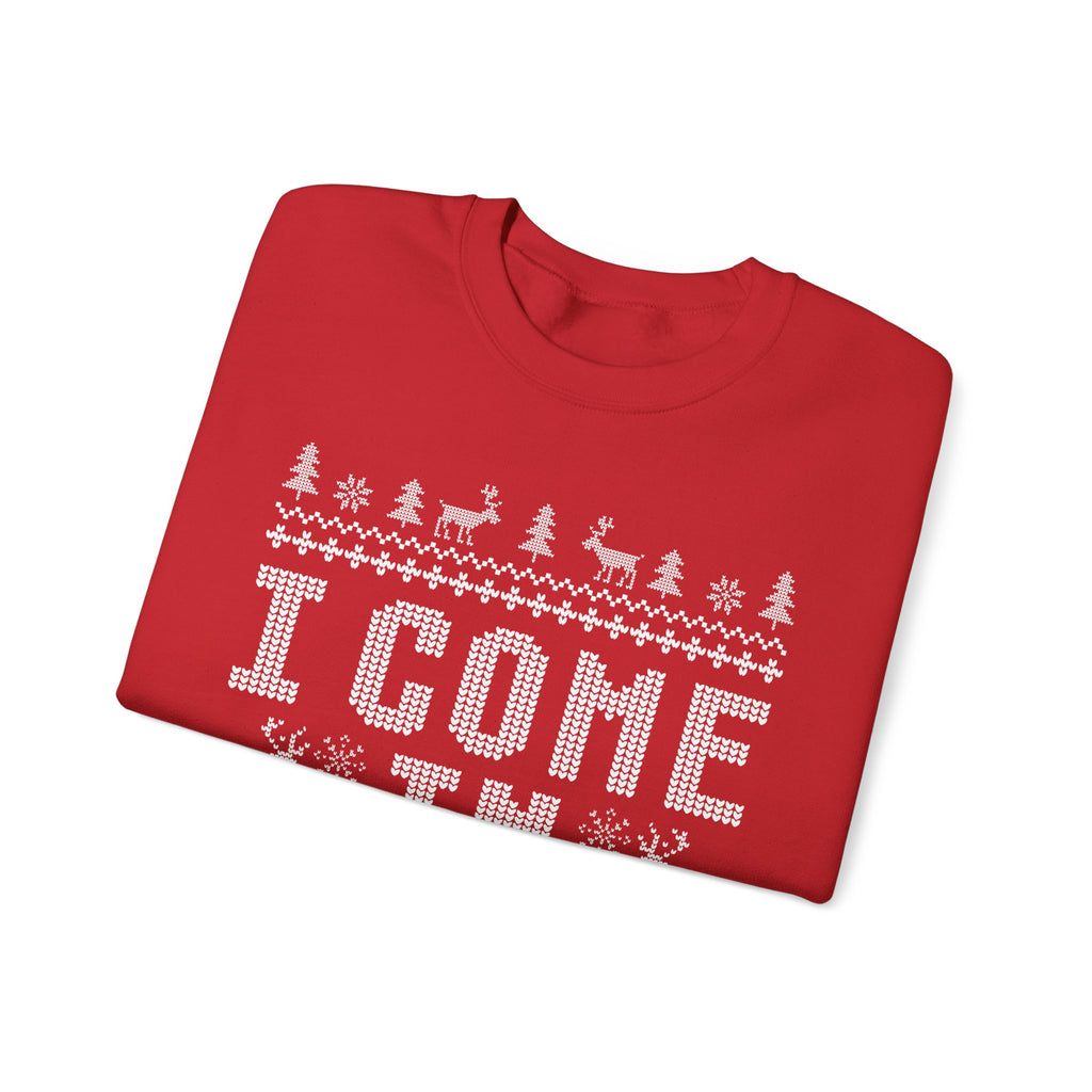 I Come In Peace Christmas Sweater