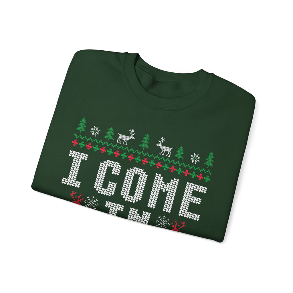 I Come In Peace Christmas Sweater