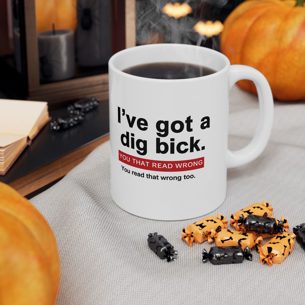 The Dig Bick Mug