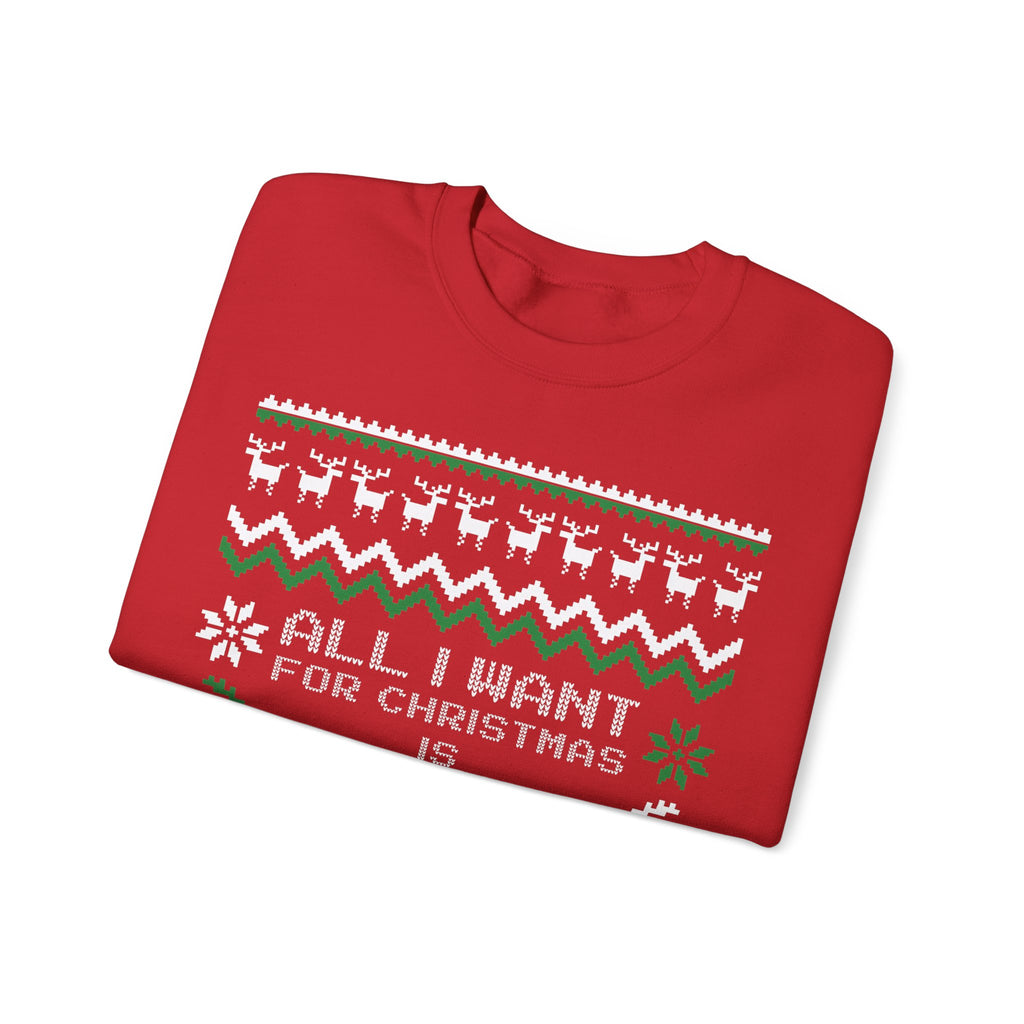 All I Want For Christmas Is PTO Sweater