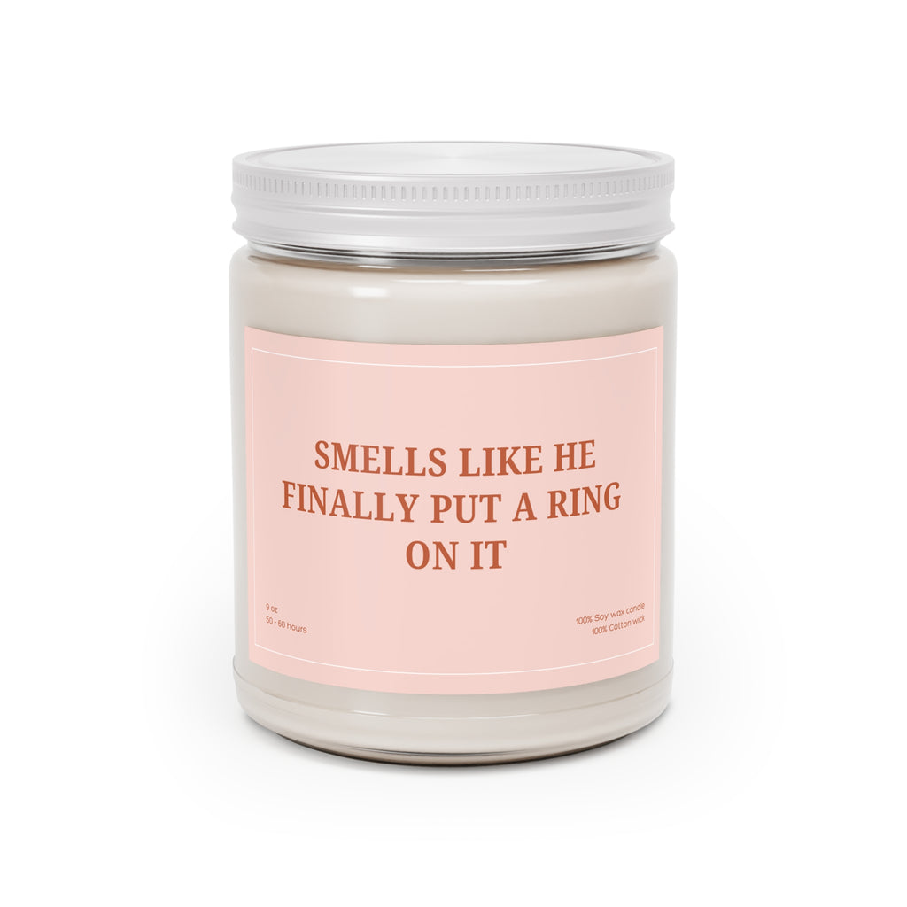 Smells Like He Finally Put a Ring on It