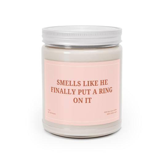 Smells Like He Finally Put a Ring on It