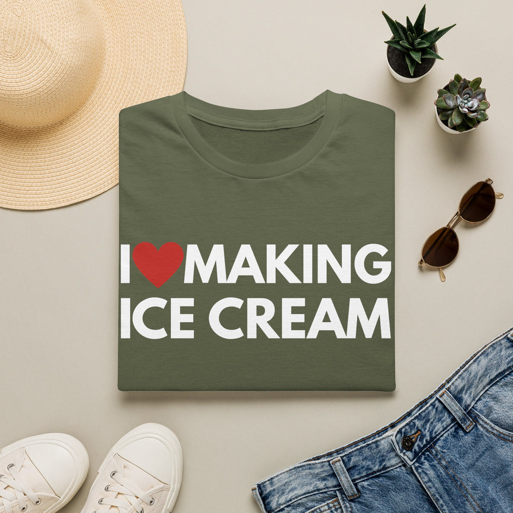 I Love Making Ice Cream Tee